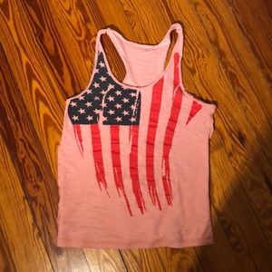 American Flag Tank Top